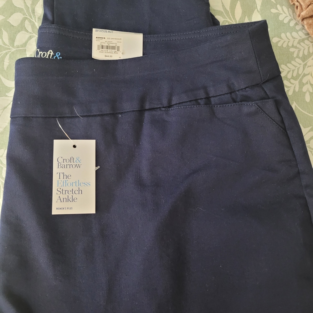 Croft & Barrow Dark Blue Trousers
